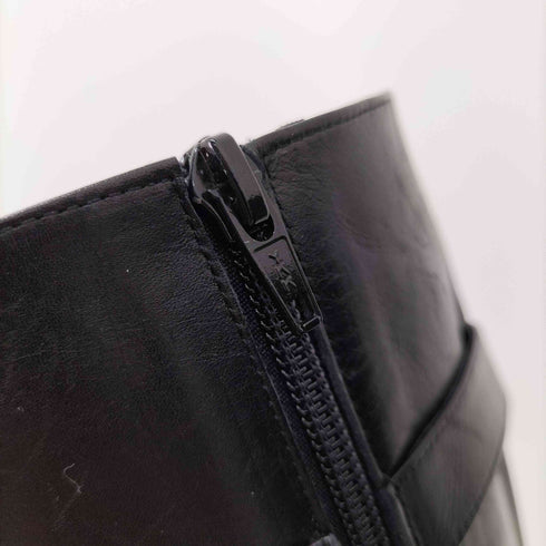 サイドジップベルテッドロングブーツ レディース JPN:24.5