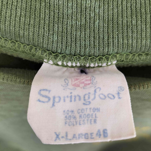 SPRINGFOOT UNIVERSITY OF OREGON ROTC 霜降り カレッジラグランスウェット メンズ import:XL
