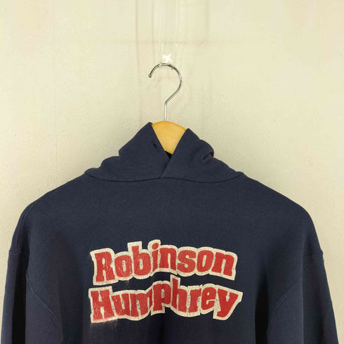 ラッセルアスレチック RUSSELL ATHLETIC USA製 ROBINSON HUMPHEY 企業ロゴ プルオーバーパーカー メンズ import:L