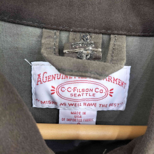 フィルソンガーメント FILSON GARMENT カバークロスボマージャケット メンズ import:S