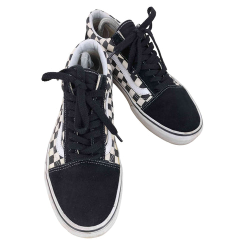 バンズ VANS チェッカーフラッグ オールドスクールスニーカー メンズ JPN:27