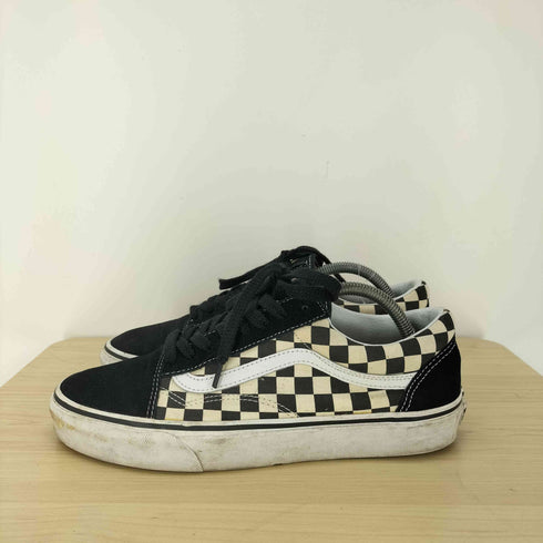 バンズ VANS チェッカーフラッグ オールドスクールスニーカー メンズ JPN:27
