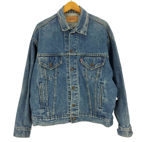 リーバイス Levis 90S USA製 70507 ボタン裏725刻印 4P トラッカー デニム ジャケット 98年製 メンズ import:M