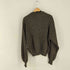 Gian Alberto MADE IN ITALY レザー切替 メランジアーガイルニット メンズ import:M
