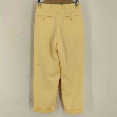 Vanetti 3タック ストライプスラックス 裾ダブル YKK メンズ 29R