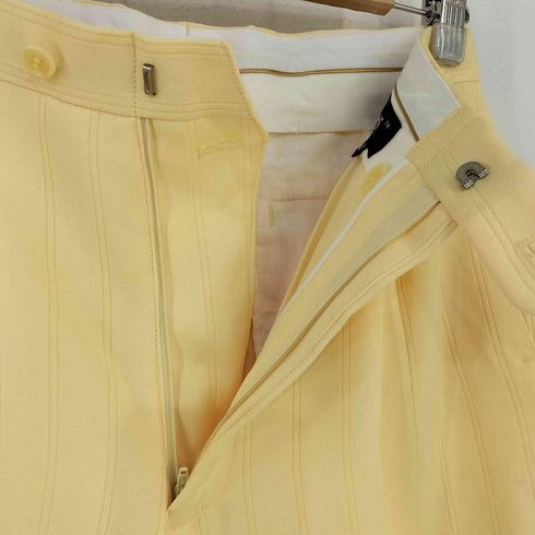 Vanetti 3タック ストライプスラックス 裾ダブル YKK メンズ 29R