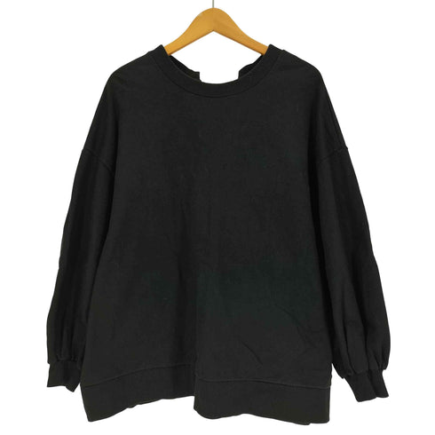 カロリナグレイサー CAROLINA GLASER 21SS バック オープン スウェット レディース