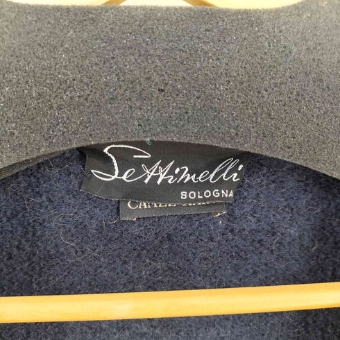 SETTIMELLI BOLOGNA CAMEL HAIR くるみボタン カーディガン メンズ