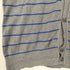 アルマーニエクスチェンジ ARMANI EXCHANGE ボーダー カシミヤ混 コットン ニット カーディガン メンズ import:L