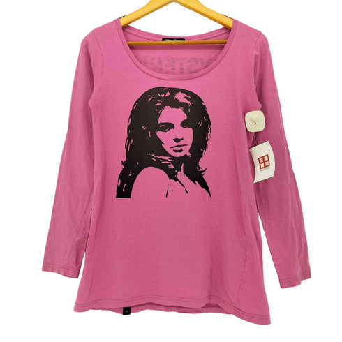 ヒステリックグラマー HYSTERIC GLAMOUR 両面プリント L/S カットソー Tシャツ Y2K レディース FREE
