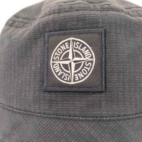 ストーンアイランド STONE ISLAND 19AW リップストップ コーティングバケットハット メンズ JPN:XL