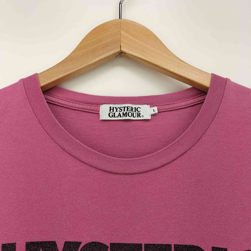ヒステリックグラマー HYSTERIC GLAMOUR フロントプリント L/S カットソー ユニセックス Y2K レディース import:L
