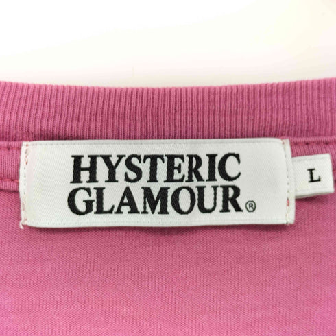 ヒステリックグラマー HYSTERIC GLAMOUR フロントプリント L/S カットソー ユニセックス Y2K レディース import:L