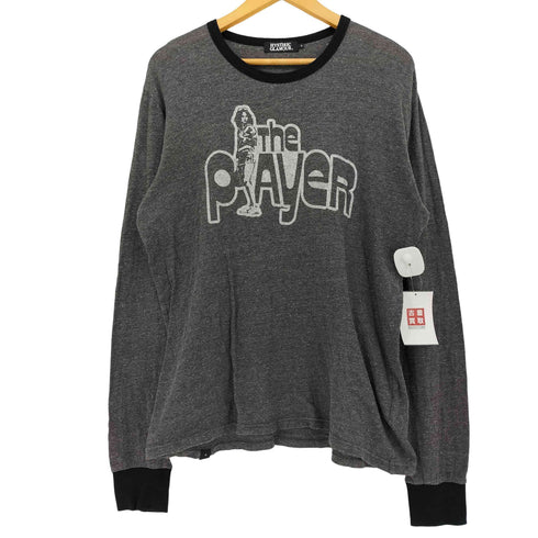 ヒステリックグラマー HYSTERIC GLAMOUR フロントプリント リンガー L/S Tシャツ ユニセックス Y2K レディース import:L
