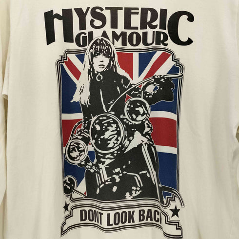 ヒステリックグラマー HYSTERIC GLAMOUR ビッグヒスガール プリント L/S Tシャツ ユニセックス Y2K レディース import:L