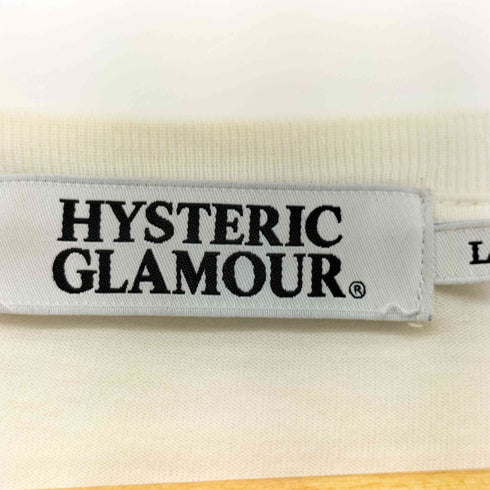 ヒステリックグラマー HYSTERIC GLAMOUR ビッグヒスガール プリント L/S Tシャツ ユニセックス Y2K レディース import:L