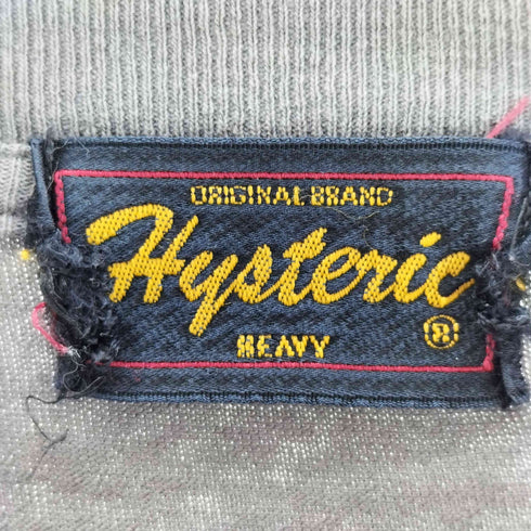 ヒステリックグラマー HYSTERIC GLAMOUR METALプリント L/S Tシャツ ユニセックス Y2K レディース FREE
