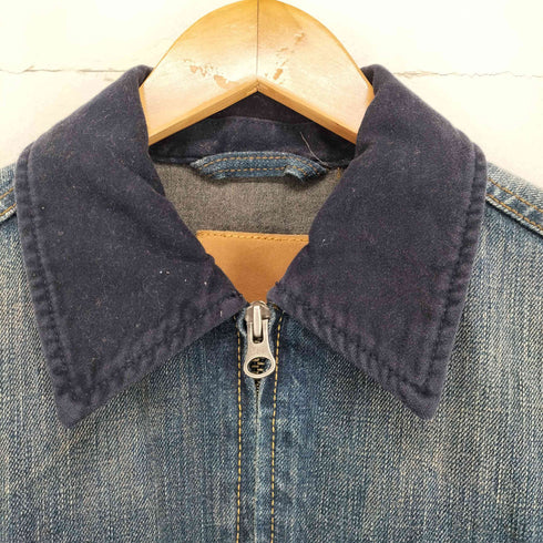 ギャップ Gap 00s OLD 襟切替デニムジップアップブルゾン メンズ S