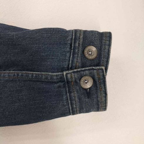 ギャップ Gap 00s OLD 襟切替デニムジップアップブルゾン メンズ S