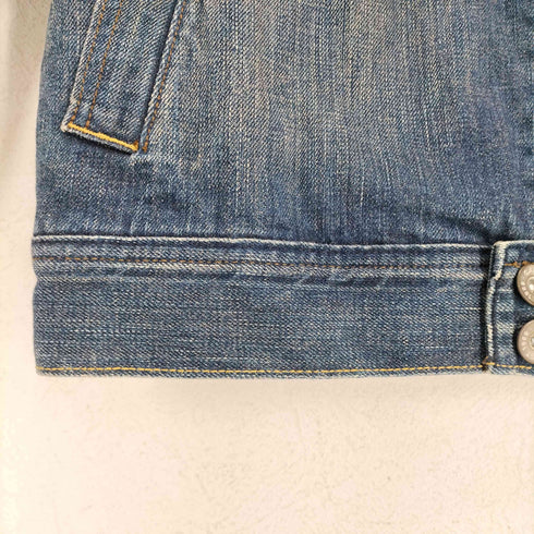 ギャップ Gap 00s OLD 襟切替デニムジップアップブルゾン メンズ S