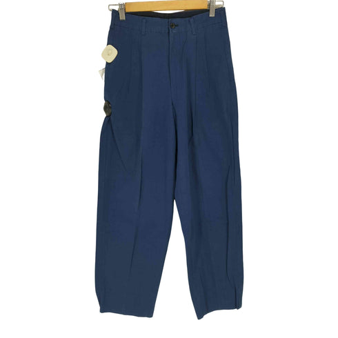 コムデギャルソンオム COMME des GARCONS HOMME 80S AD表記無 川久保玲デザイン コットン2タックスラックス メンズ M