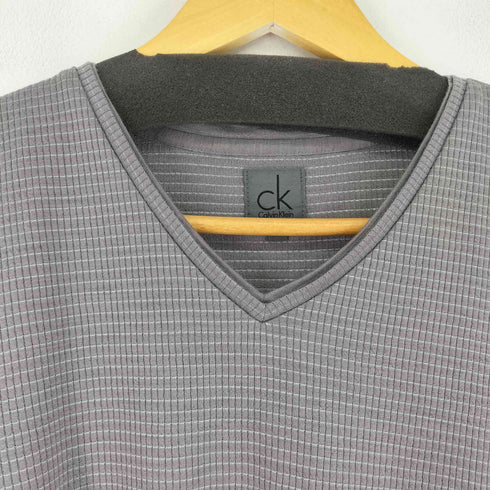 シーケーカルバンクライン ck Calvin Klein Vネックカットソー メンズ import:M