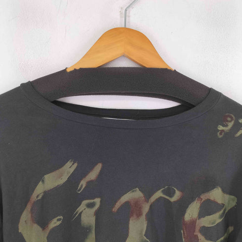 ディーゼル DIESEL フロントプリント L/S Tシャツ メンズ import:M