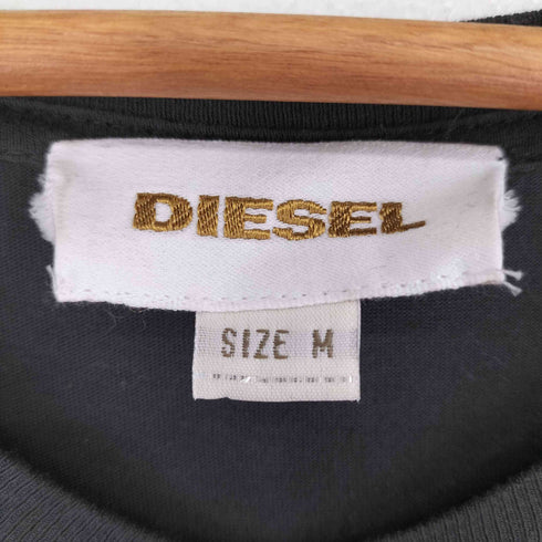 ディーゼル DIESEL フロントプリント L/S Tシャツ メンズ import:M