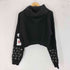 ザラ ZARA クロップドニットパーカー レディース JPN:M