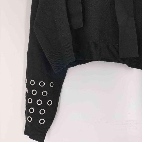 ザラ ZARA クロップドニットパーカー レディース JPN:M