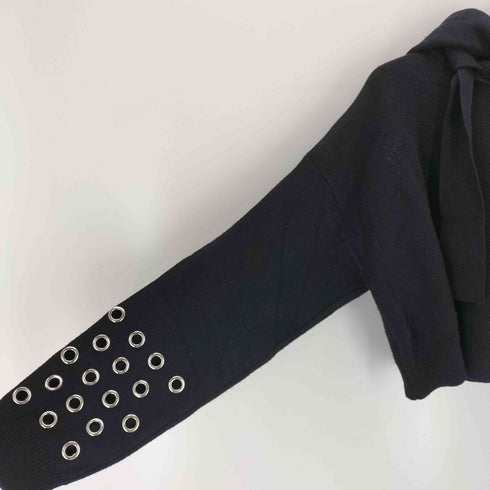 ザラ ZARA クロップドニットパーカー レディース JPN:M