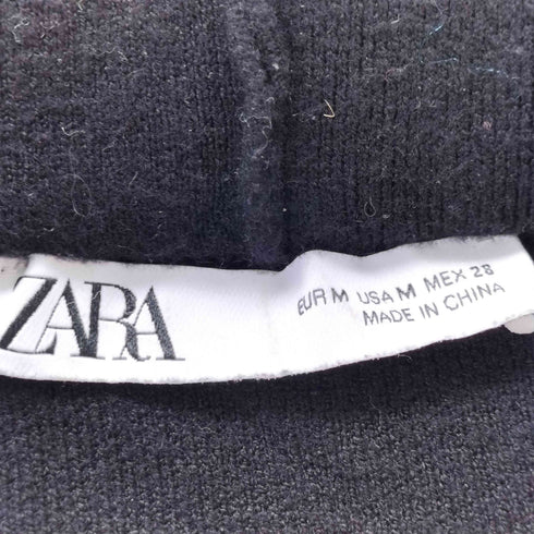 ザラ ZARA クロップドニットパーカー レディース JPN:M