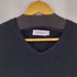 カルバンクラインプラチナ CALVIN KLEIN PLATINUM サイドラインVネックコットンニット メンズ import:M