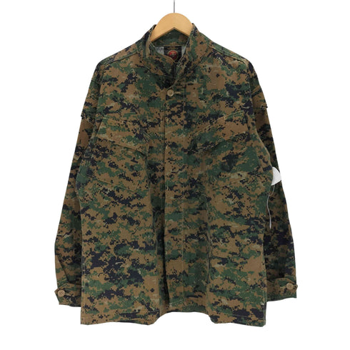 ユーエスネイビー U.S.NAVY USMC アメリカ海軍 デジタルカモ マーパットジャケット メンズ LG-REG
