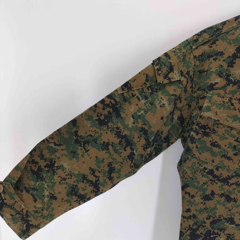 ユーエスネイビー U.S.NAVY USMC アメリカ海軍 デジタルカモ マーパットジャケット メンズ LG-REG