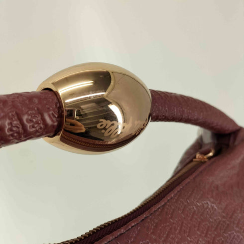 フォリフォリ Folli Follie ジャガード エンボス トート バック レディース