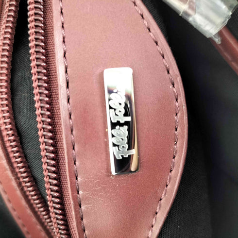 フォリフォリ Folli Follie ジャガード エンボス トート バック レディース