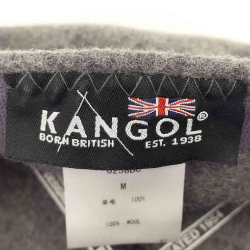 カンゴール KANGOL WOOL 504 HUNTING CAP ハンチングキャップ レディース M