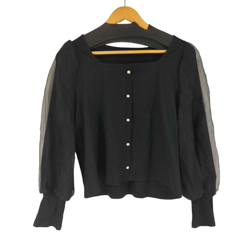CLETTE フロントボタンデザインブラウス レディース LL