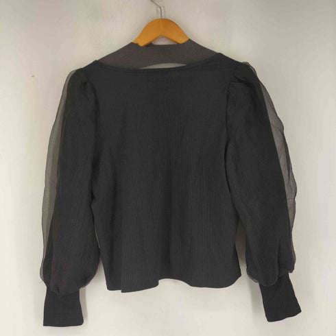 CLETTE フロントボタンデザインブラウス レディース LL