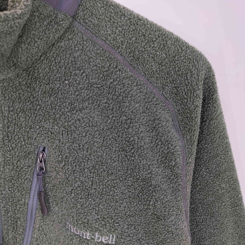 モンベル mont bell CLIMA STRETCH クリマストレッチ 100 プルオーバー ハーフジップ フリース メンズ import:M