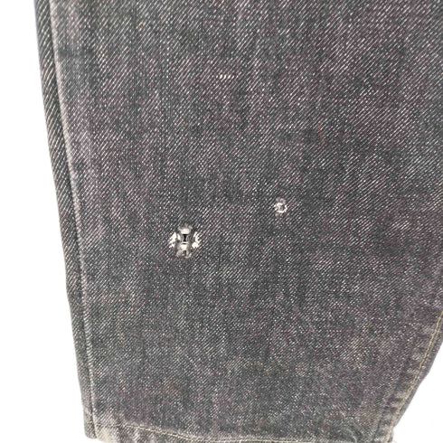リーバイス Levis 98年製 MADE IN JAPAN 603-0259 ブラックデニムパンツ メンズ W33L31