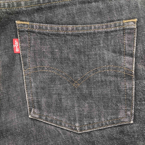 リーバイス Levis 98年製 MADE IN JAPAN 603-0259 ブラックデニムパンツ メンズ W33L31