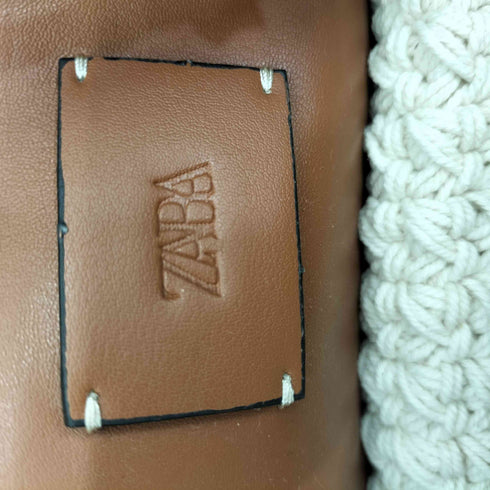 ザラ ZARA マクラメバケットバッグ レディース