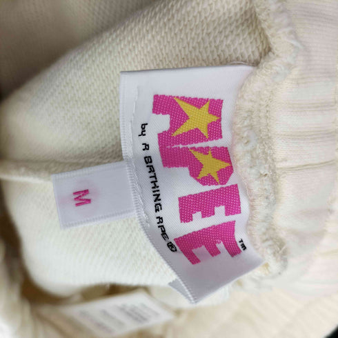 アベイシングエイプ BAPE by A BATHING APE バックロゴプリント ジョガースウェットパンツ メンズ JPN:M