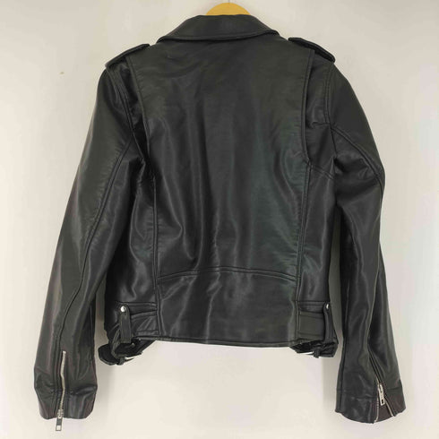 ザラ ZARA ダブルライダースジャケット レディース import:L