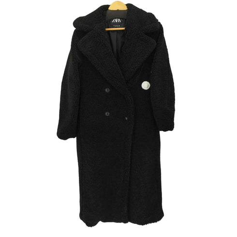 ザラ ZARA クストラロングフェイクボアコート レディース import:XS
