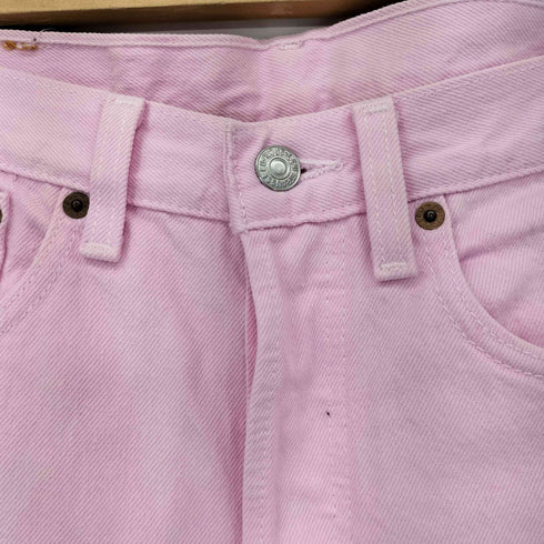 リーバイス Levis 90S ボタン裏552刻印 カラーデニムパンツ レディース