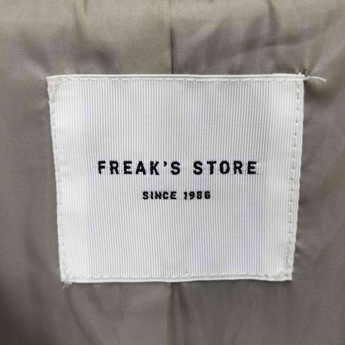 フリークスストア FREAKS STORE オーバーサイズトレンチコート レディース F