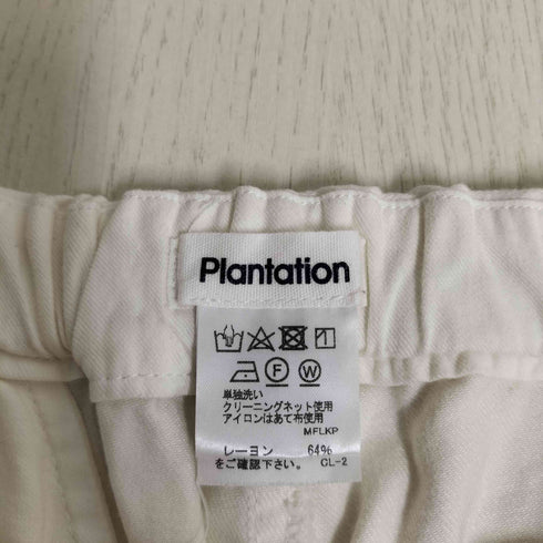 プランテーション Plantation ストレッチ ワーク テーパードパンツ レディース JPN:S